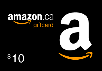 Card image of Amazon.ca Gift Card CA$10